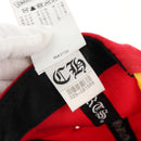 Chrome Hearts Cross Ball CH Embroidery Baseball Cap Cap Cotton Red Auth 140398M-12