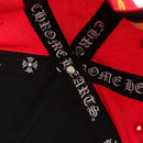 Chrome Hearts Cross Ball CH Embroidery Baseball Cap Cap Cotton Red Auth 140398M-11