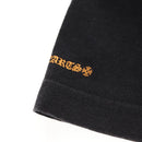 Chrome Hearts Neck Side Logo Horseshoe T-shirt Cotton Black Auth 140402M-7