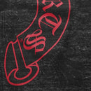 Chrome Hearts Horseshoe V neck Short sleeved T-shirt Polyester Gray Auth 140403M-14