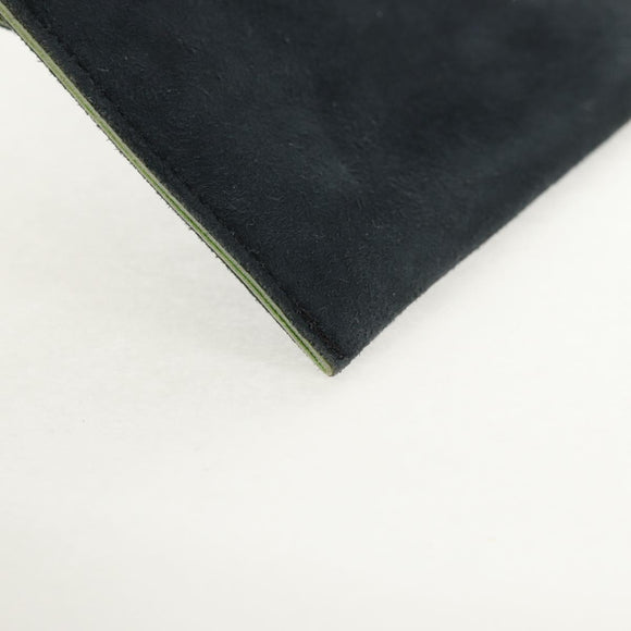 Chrome Hearts Pouch Suede Gray Auth 140404M