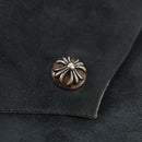 Chrome Hearts Pouch Suede Gray Auth 140404M-8