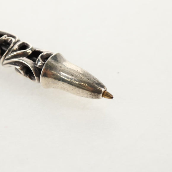 Chrome Hearts 4COLOR PEN FILIGREE CH PLUS Ballpoint Ag925 Silver Auth 140406M