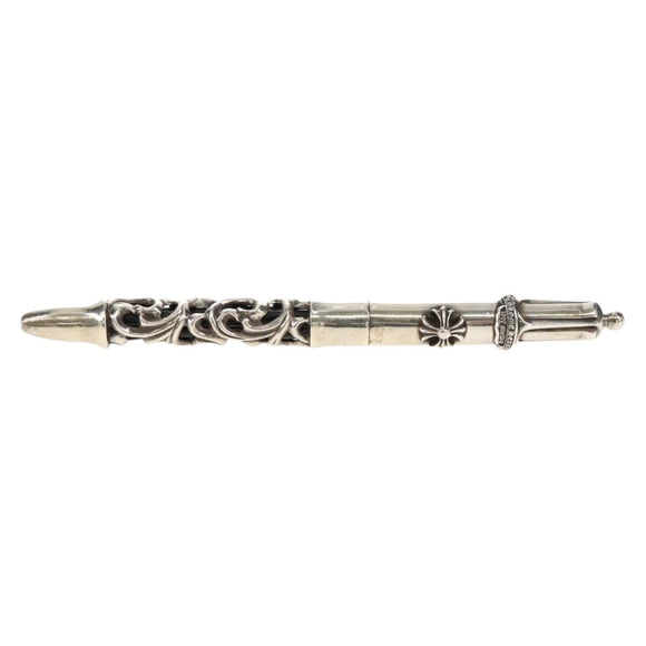 Chrome Hearts 4COLOR PEN FILIGREE CH PLUS Ballpoint Ag925 Silver Auth 140406M