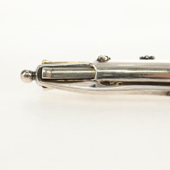 Chrome Hearts 4COLOR PEN FILIGREE CH PLUS Ballpoint Ag925 Silver Auth 140406M