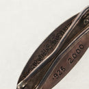 Chrome Hearts Barrette Hair Clip Floral Cross Ag925 Silver Auth 140409M-8