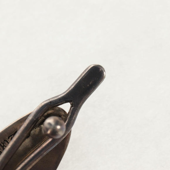 Chrome Hearts Barrette Hair Clip Floral Cross Ag925 Silver Auth 140409M