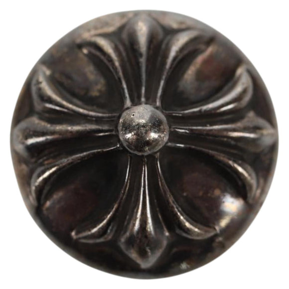 Chrome Hearts Cross Ball Button Hair Tie Concho Ag925 Silver Auth 140411M