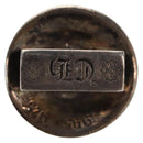 Chrome Hearts Cross Ball Button Hair Tie Concho Ag925 Silver Auth 140411M-3