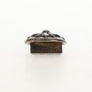 Chrome Hearts Cross Ball Button Hair Tie Concho Ag925 Silver Auth 140411M-7