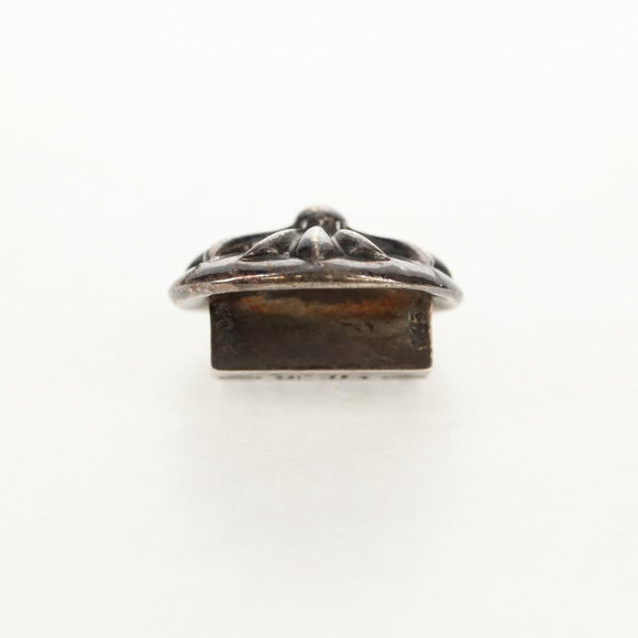 Chrome Hearts Cross Ball Button Hair Tie Concho Ag925 Silver Auth 140411M