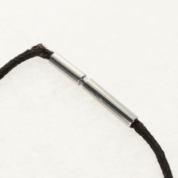 HERMES Lima Necklace Ag925 Silver Auth 140415M