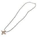 HERMES Lima Necklace Ag925 Silver Auth 140415M-2