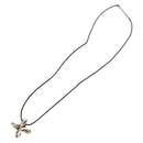 HERMES Lima Necklace Ag925 Silver Auth 140415M-7