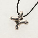 HERMES Lima Necklace Ag925 Silver Auth 140415M-8