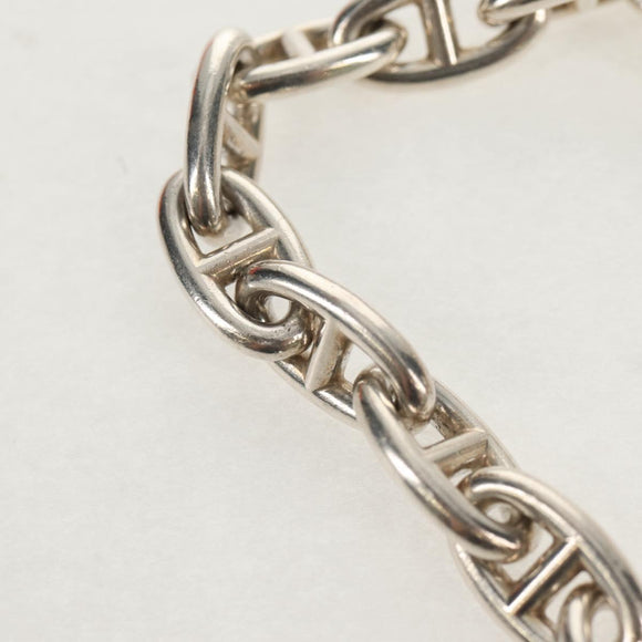 HERMES Chaine D'Ancre GM Bracelet Ag925 12 Links Silver Auth 140416M
