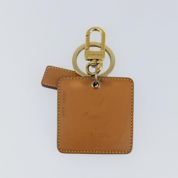 LOUIS VUITTON Porte Cles Damier Giant Monogram Charm Brown MP2713 LV Auth 140417