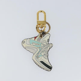 LOUIS VUITTON Porte Cles LV Archlight Charm metal White M69004 LV Auth 140419 - 0