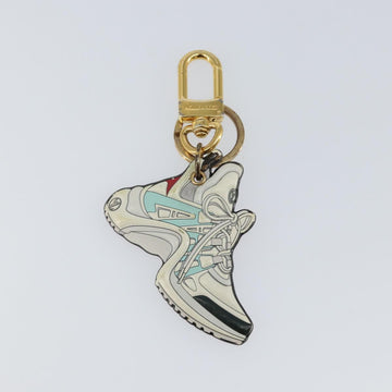 LOUIS VUITTON Porte Cles LV Archlight Charm metal White M69004 LV Auth 140419 - 0