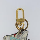 LOUIS VUITTON Porte Cles LV Archlight Charm metal White M69004 LV Auth 140419-3