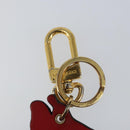 LOUIS VUITTON Porte Cles LV Archlight Charm metal White M69004 LV Auth 140419-6