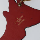 LOUIS VUITTON Porte Cles LV Archlight Charm metal White M69004 LV Auth 140419-8