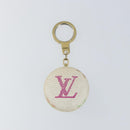 LOUIS VUITTON Monogram Multicolor Astropill Charm White M51911 LV Auth 140420-2