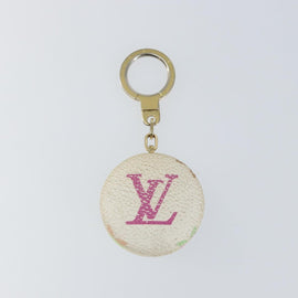 LOUIS VUITTON Monogram Multicolor Astropill Charm White M51911 LV Auth 140420 - 0