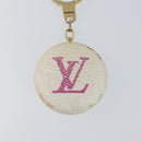 LOUIS VUITTON Monogram Multicolor Astropill Charm White M51911 LV Auth 140420-4