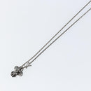 LOUIS VUITTON Pendant Vivienne S00 Necklace metal Black M00831 LV Auth 140421-11