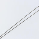 LOUIS VUITTON Pendant Vivienne S00 Necklace metal Black M00831 LV Auth 140421-12