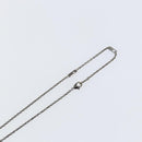 LOUIS VUITTON Pendant Vivienne S00 Necklace metal Black M00831 LV Auth 140421-13