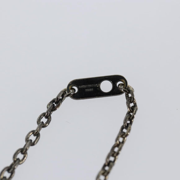 LOUIS VUITTON Pendant Vivienne S00 Necklace metal Black M00831 LV Auth 140421