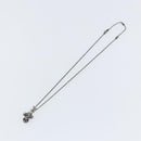 LOUIS VUITTON Pendant Vivienne S00 Necklace metal Black M00831 LV Auth 140421-2