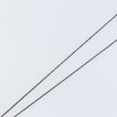 LOUIS VUITTON Pendant Vivienne S00 Necklace metal Black M00831 LV Auth 140421-5