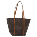 LOUIS VUITTON Monogram Sac Shopping Tote Bag M51108 LV Auth 140435-1