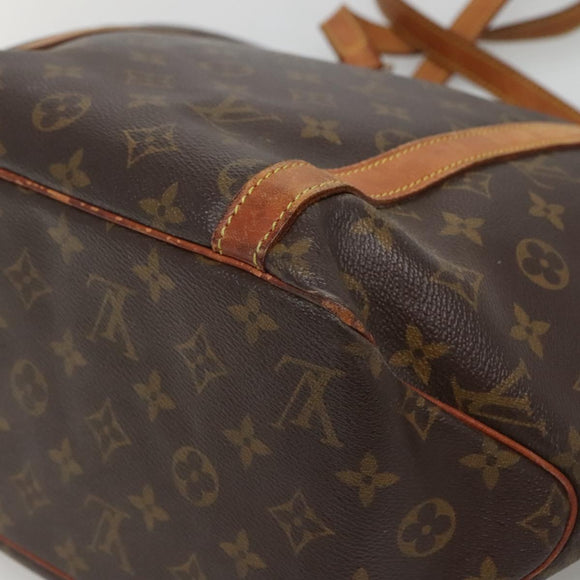 LOUIS VUITTON Monogram Sac Shopping Tote Bag M51108 LV Auth 140435