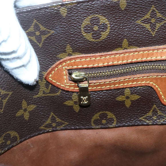 LOUIS VUITTON Monogram Sac Shopping Tote Bag M51108 LV Auth 140435