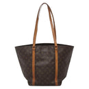 LOUIS VUITTON Monogram Sac Shopping Tote Bag M51108 LV Auth 140435-2