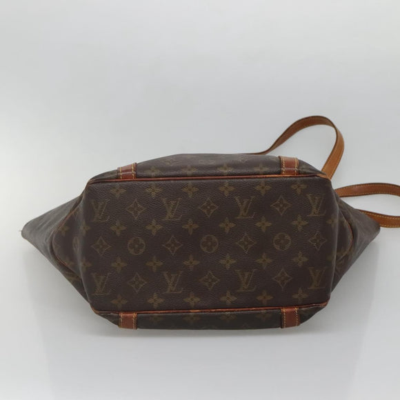LOUIS VUITTON Monogram Sac Shopping Tote Bag M51108 LV Auth 140435