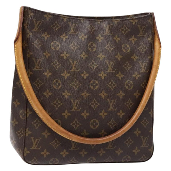 LOUIS VUITTON Monogram Looping GM Shoulder Bag M51145 LV Auth 140436