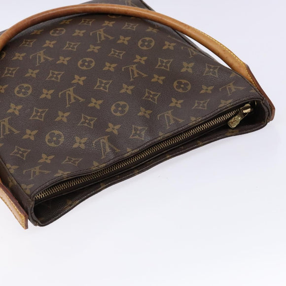 LOUIS VUITTON Monogram Looping GM Shoulder Bag M51145 LV Auth 140436