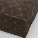 LOUIS VUITTON Monogram Sac Plat Hand Bag M51140 LV Auth 140437-9