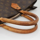 LOUIS VUITTON Monogram Sac Plat Hand Bag M51140 LV Auth 140437-7