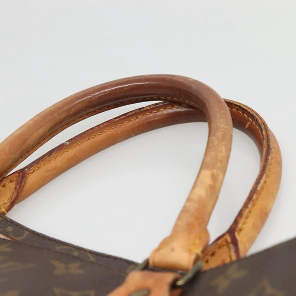 LOUIS VUITTON Monogram Sac Plat Hand Bag M51140 LV Auth 140437