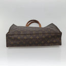 LOUIS VUITTON Monogram Sac Plat Hand Bag M51140 LV Auth 140438-5