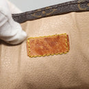 LOUIS VUITTON Monogram Sac Plat Hand Bag M51140 LV Auth 140438-17