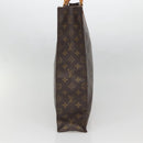 LOUIS VUITTON Monogram Sac Plat Hand Bag M51140 LV Auth 140438-3