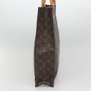 LOUIS VUITTON Monogram Sac Plat Hand Bag M51140 LV Auth 140438-4