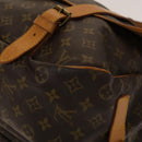 LOUIS VUITTON Monogram Saumur 43 Shoulder Bag M42252 LV Auth 140441-14